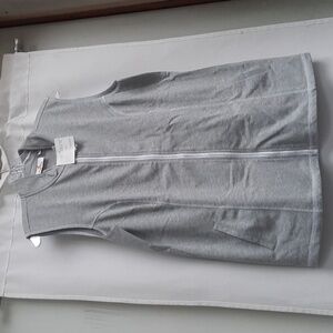 Quacker Factory Vest With Rhinestone Embellished Zipper Size Medium